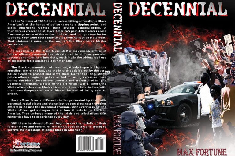 Decennial Book Cover - Back to Front