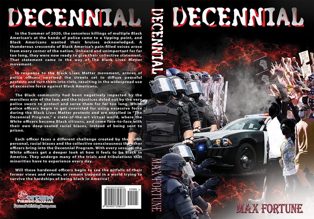 Decennial Book Cover - Back to Front
